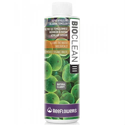 Reeflowers BioClean III 1000 ml Skt:10/2026 Su Temizleyici Tatlı ve Tuzlu akvaryumları için Suyu Biyolojik Olarak Temizler ürün görseli