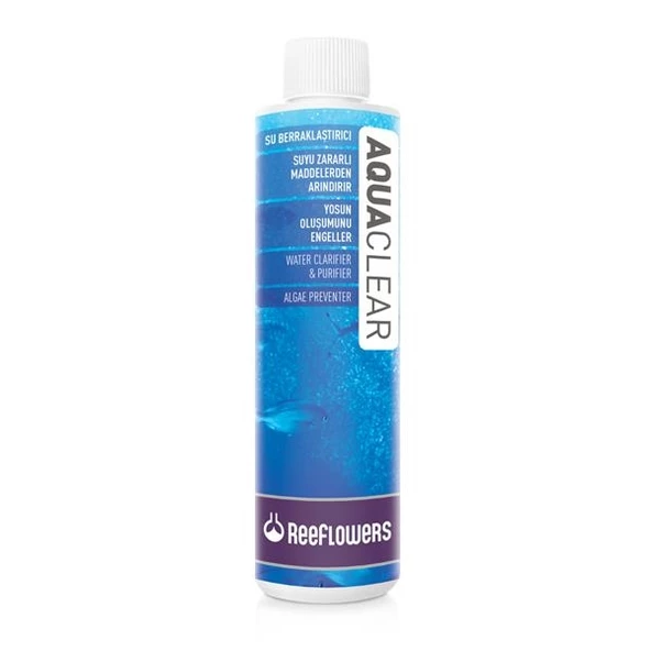 Reeflowers AquaClear 250 ml. Skt:12/2026 Su Berraklaştırıcı