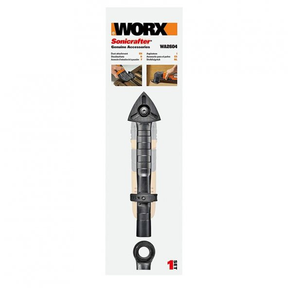 WORX WA2604 Çok Amaçlı Raspalama ve Zımparalama İçin 75mm Toz Emme Aparatı - 2