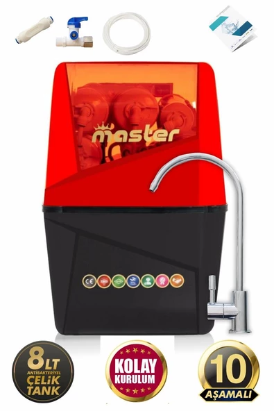 Master 10 Aşamalı Mineralli Su Arıtma Cihazı