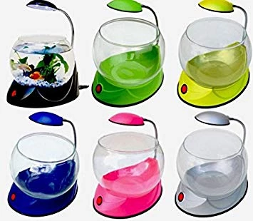 Hailea V01 FANUS Mavi 2.5L Led Aydınlatmalı - 2