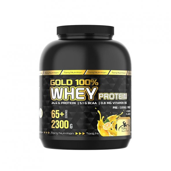 Torq Nutrition Gold Whey Protein Limon Aromalı 2300 gr
