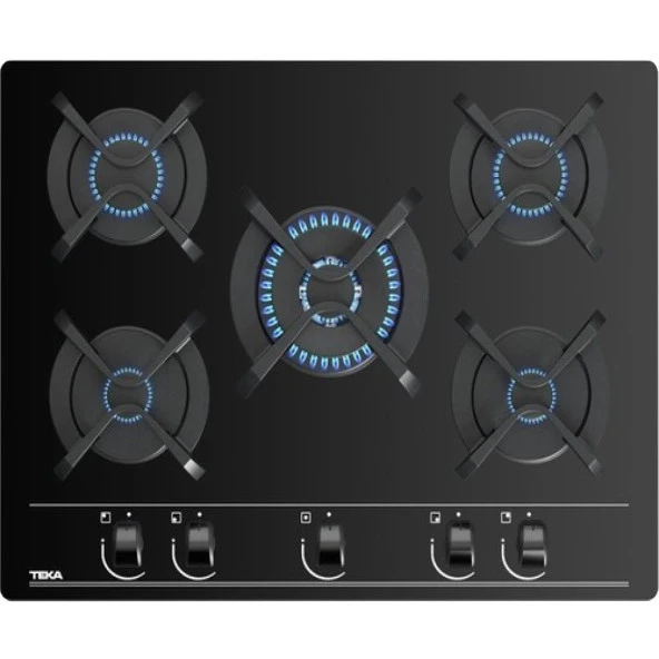 Teka Chef 10 Siyah Ankastre Set – (Hak 629 Bk Fırın +Gbc 75030 Kbc Bk Ocak + Dvt 98660 Bk Davlumbaz) - 7