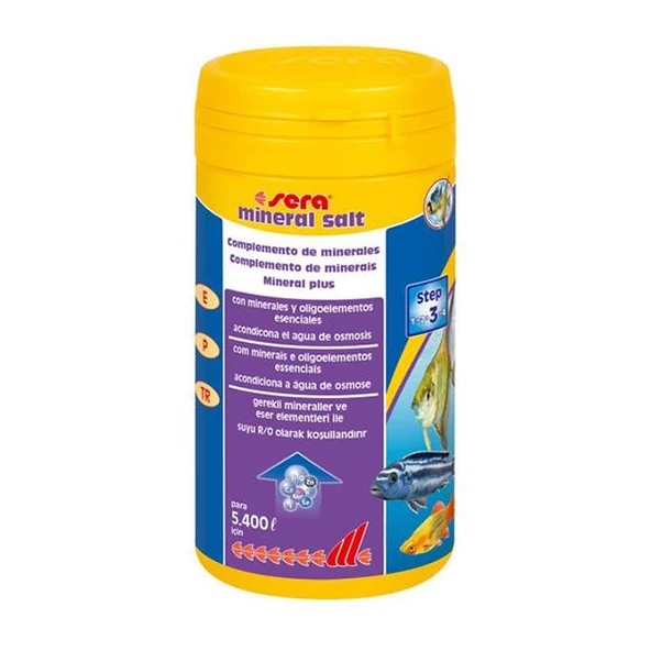 Sera Mineral Salt 250 ml Skt:11/2029