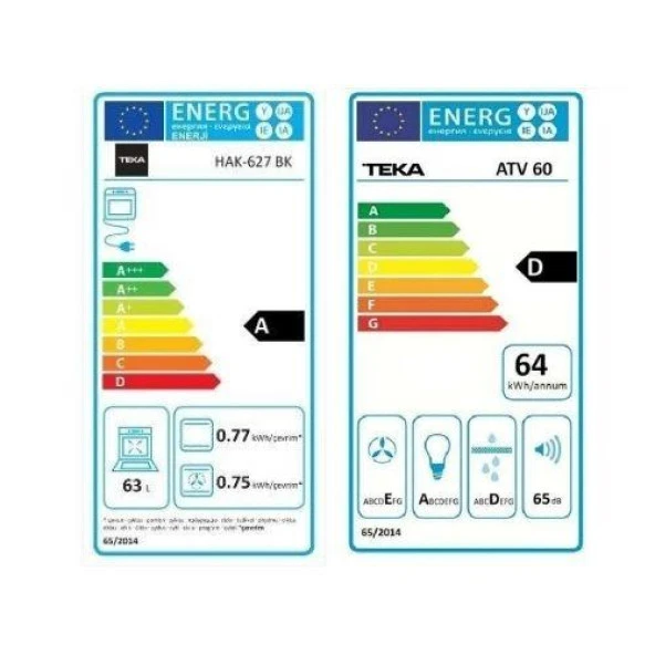 Teka Chef 7 Ankastre Set (Hak 627 Bk - Gbc 64002 Kbc -Tvt 60.1 B) - 5