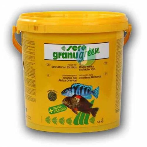 Sera Granugreen Nature 100 gr (Açık) Poşette Balık Yemi Bitkisel Skt : 05/2028