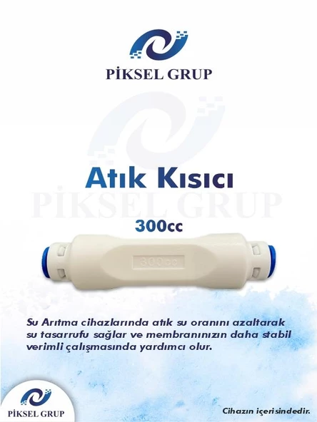 Piksel Aqua 10 Aşamalı Açık Kasa Su Arıtma Cihazı - 6