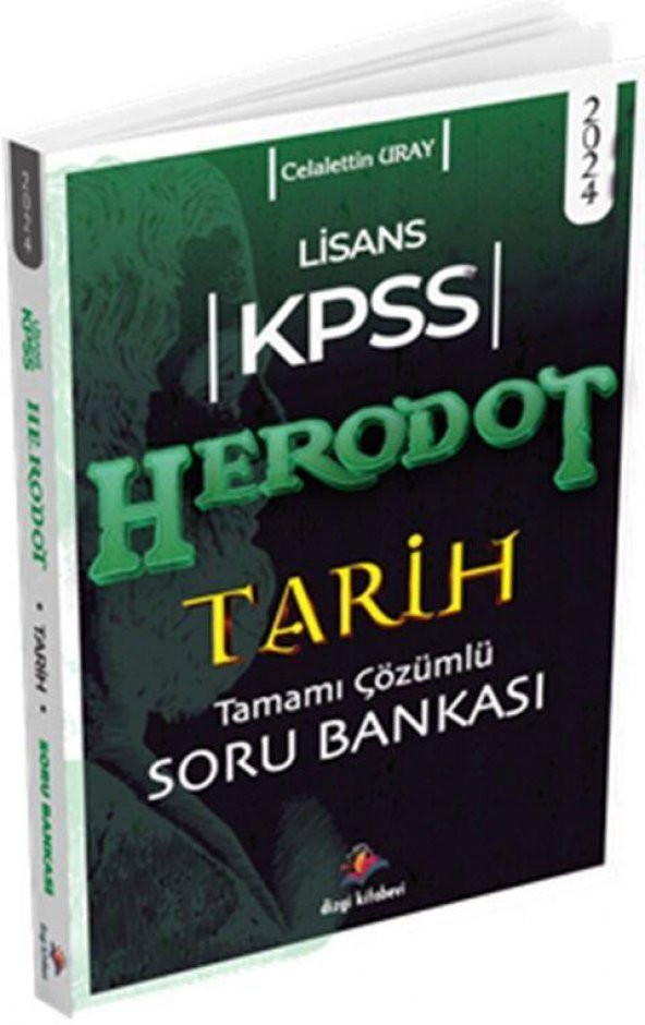 KPSS Tarih Lisans HERODOT Soru Bankası Dizgi Kitap