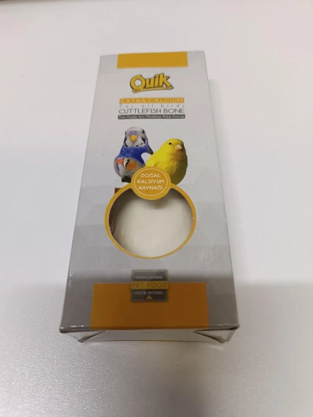 Quik Mürekkep Balığı Kemiği Küçük 12x4 cm SKT:12/2026 - 2