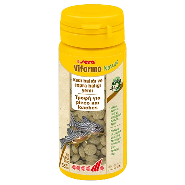 Sera Viformo 50 ml 33 g Skt:05/2028 Orjinal kutusunda Vatoz Çöpçü Balığı Yemi - 1