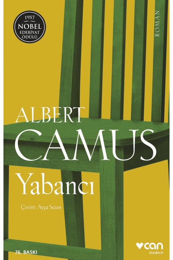 Yabancı (yeni Kapak) | Albert Camus | Can Sanat Yayınları