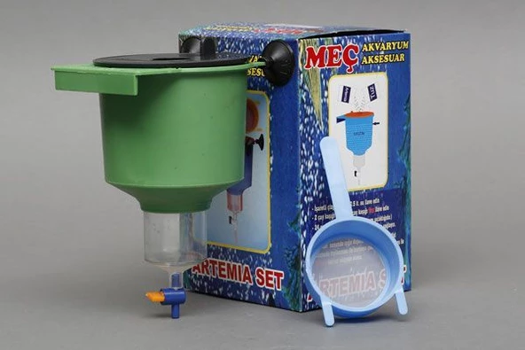 Meç Artemia Seti  SÜZGEÇ KUTUNUN İÇİNDE MEVCUTTUR