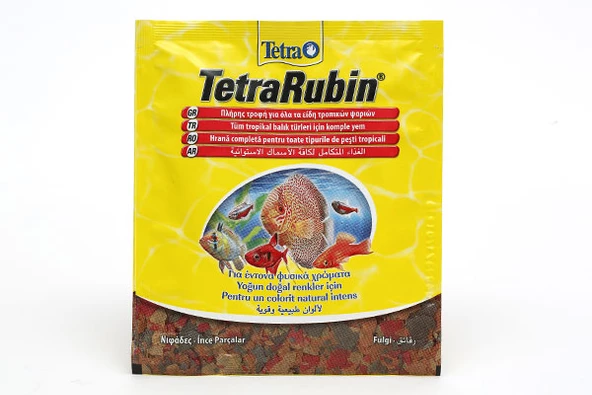 Tetra Rubin Flakes 12GR Skt:10/2026 ürün görseli