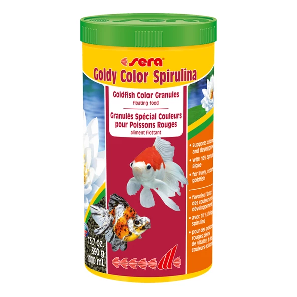 Sera Goldy Color Spirulina 1000 ml. Skt:11/2027 Orjinal Kutusunda - 2