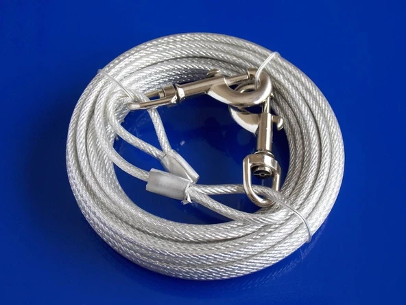 Eastland Köpek Bahçe Bağlama Zinciri 9 Metre 4 mm Tel Kalınlığı - 2