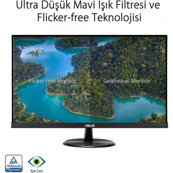 Asus 27" VP279HE 75HZ 1MS (Hdmi+Analog) Çerçevesiz Full HD IPS Vesa Monitör - 2