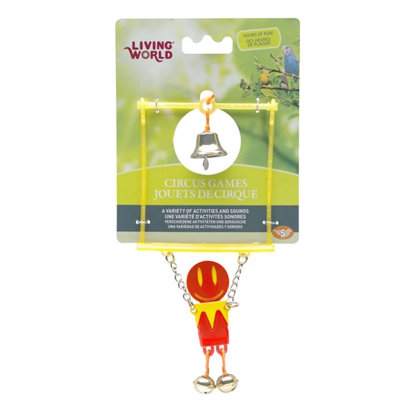 Living World Kuş Oyuncağı Trapez Kırmızı