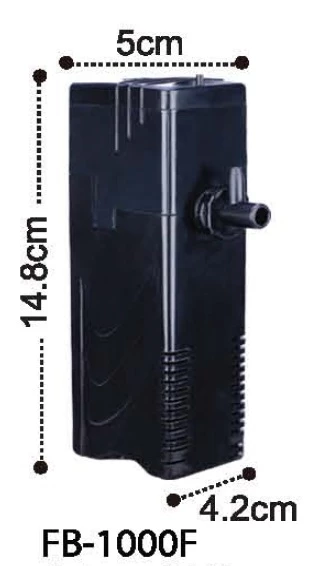 Dophin FB1000 İç Filtre 300 l/h , 3.3 w - 3