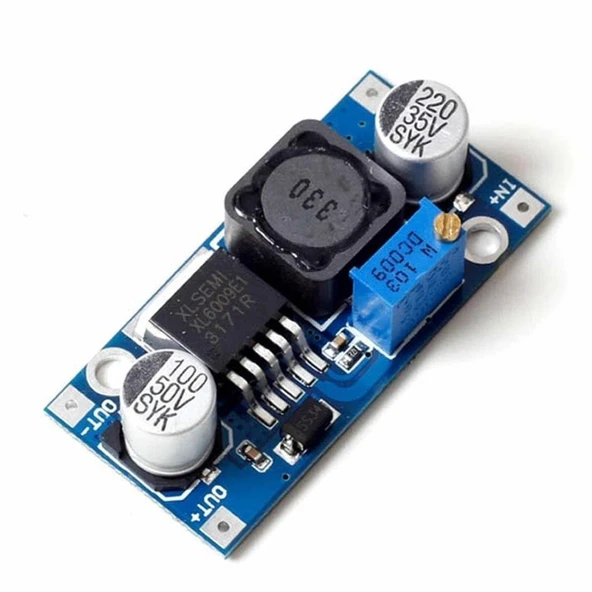 Voltaj Yükseltici Regülatör Modülü DC to DC Converter XL6009 E1