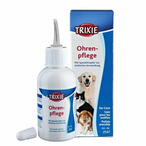 Trixie kedi köpek tavşan kulak bakım damlası, 50ml Skt:02/2027