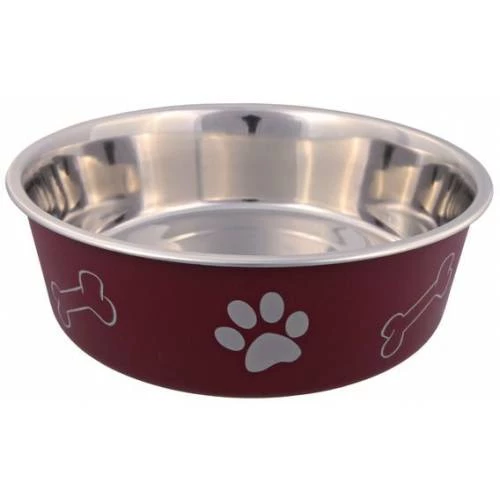 Trixie köpek paslanmaz mama ve su kabı 1,4l/ø21cm - 2