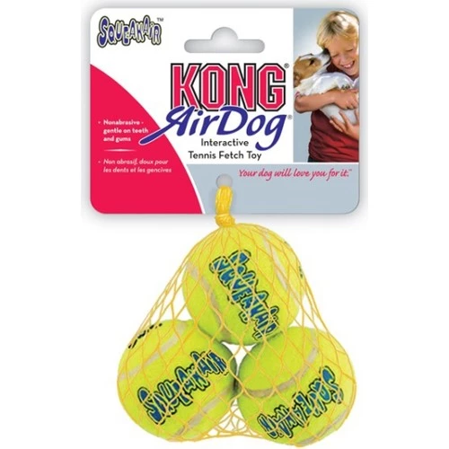 Kong Köpek Air Sq Sesli Tenis Topu S 3 Adet 5cm