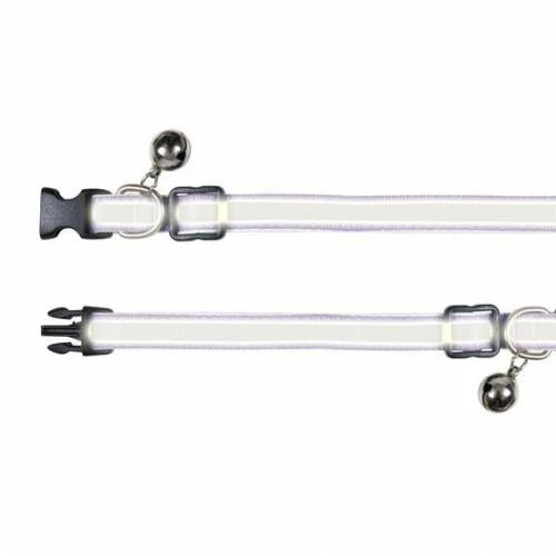 Trixie yavru kedi tasması, fosforlu, ayarlanabilir - 4