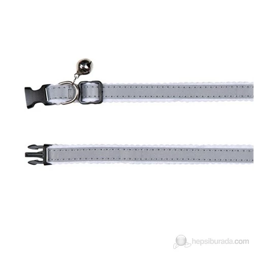 Trixie kedi fosforlu tasması gri - 4