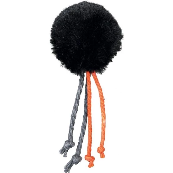 Trixie kedi oyuncağı zilli kediotlu peluş top 4 cm - 2