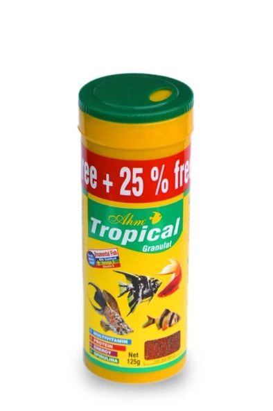 Ahm Tropical Granulat 300 ml %25 free Skt :01/2027 ürün görseli 1
