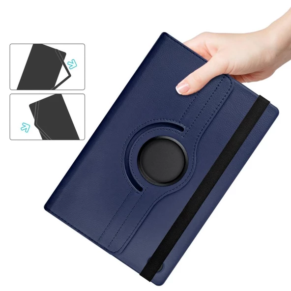 MobaxAksesuar Xiaomi Redmi Pad SE 11inç Kılıf 360 Dönebilen Standlı Case - 2