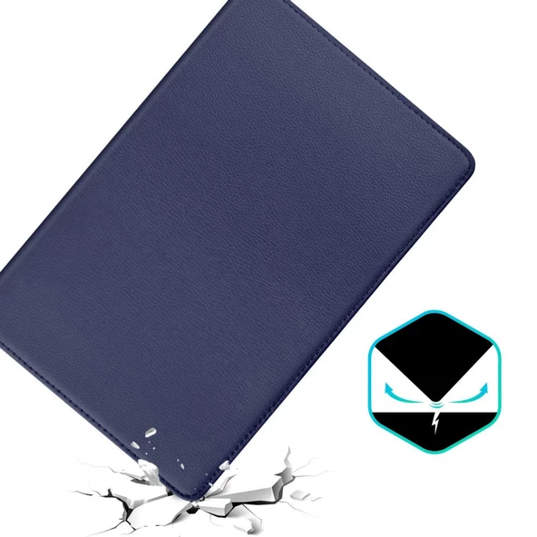 Xiaomi Redmi Pad SE 11inç Kılıf 360 Dönebilen Standlı Case - 4