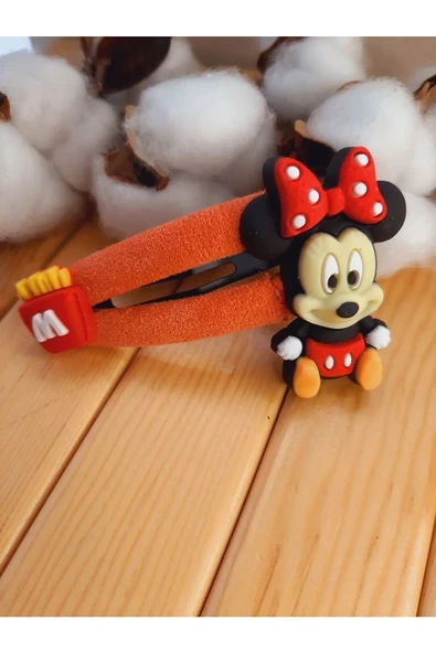 Xxl Disney Karakterli Kadife Çıtçıt Toka Sarı - 4