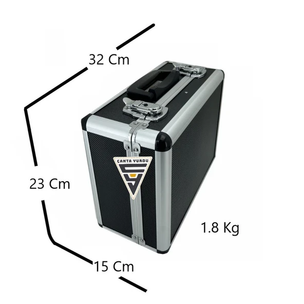Alüminyum Tkm115 Havuzlu Takım Çanta 32x23 - 4