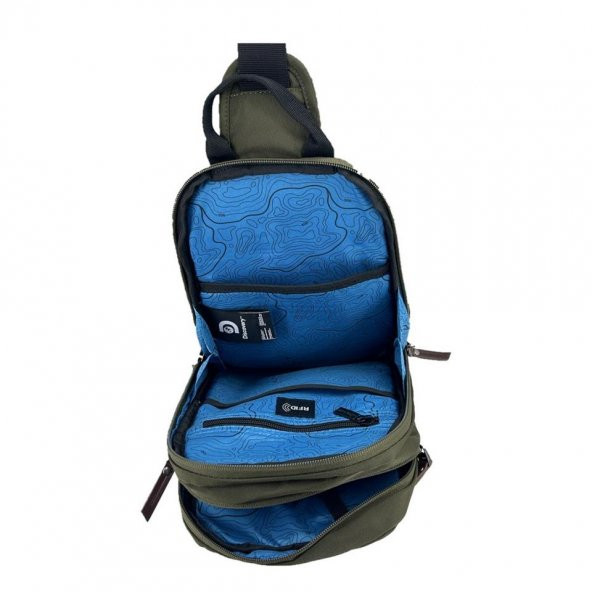 Discovery Slingbag D00720 Çapraz Sırt Çantası Haki - 4