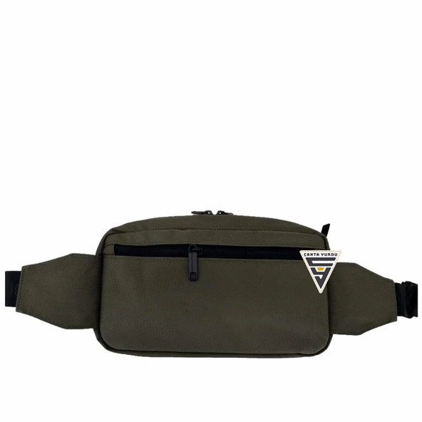 ÇÇS London 31417 XL Bel Çantası Haki - Resim 3