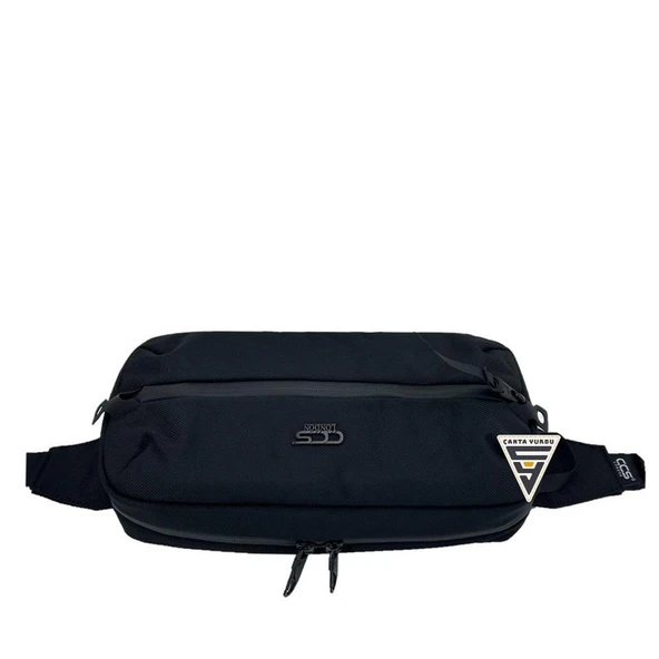 ÇÇS London 31417 XL Bel Çantası Siyah - Resim 5