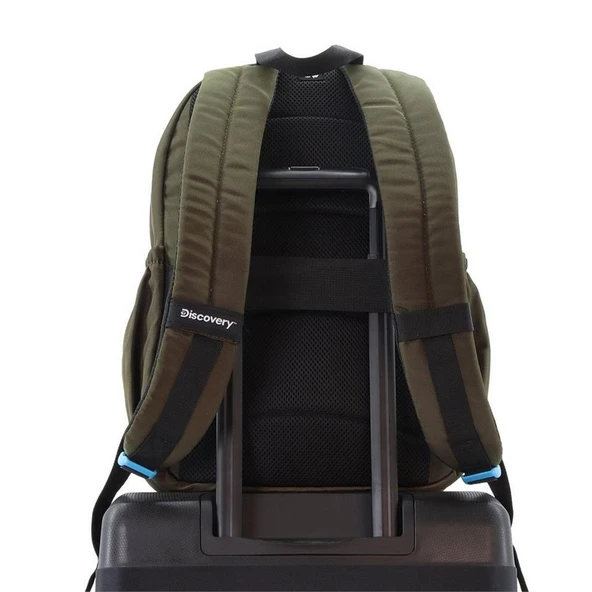 Discovery 15 İnç D00721 Laptop Sırt Çantası Haki - Resim 3