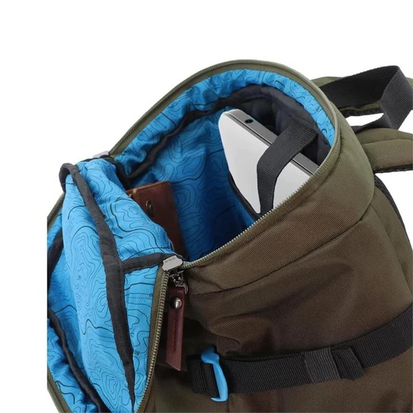 Discovery 24 Litre D00723 Laptop Sırt Çantası Haki - Resim 6