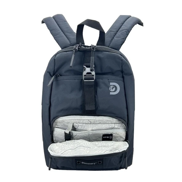 Discovery Shield 13 İnç D00110 Sırt Çantası Siyah - Resim 6