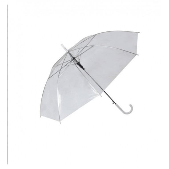 Şeffaf unisex şemsiye
