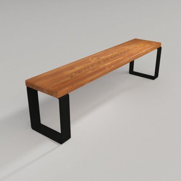 Deryawood Masif Ahşap Gaia Bank  37*100*45cm
