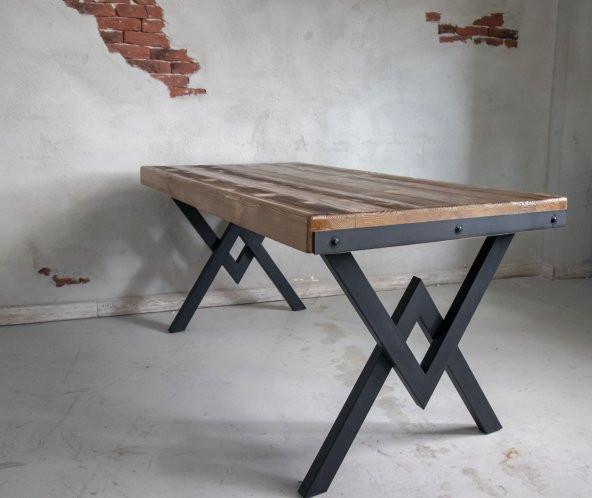 Deryawood Masif Ağaç Yemek Masası 240*85 Cm - Resim 4