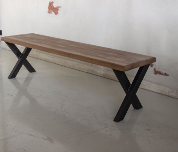 Deryawood Masif Ahşap Bank  180*37 Cm