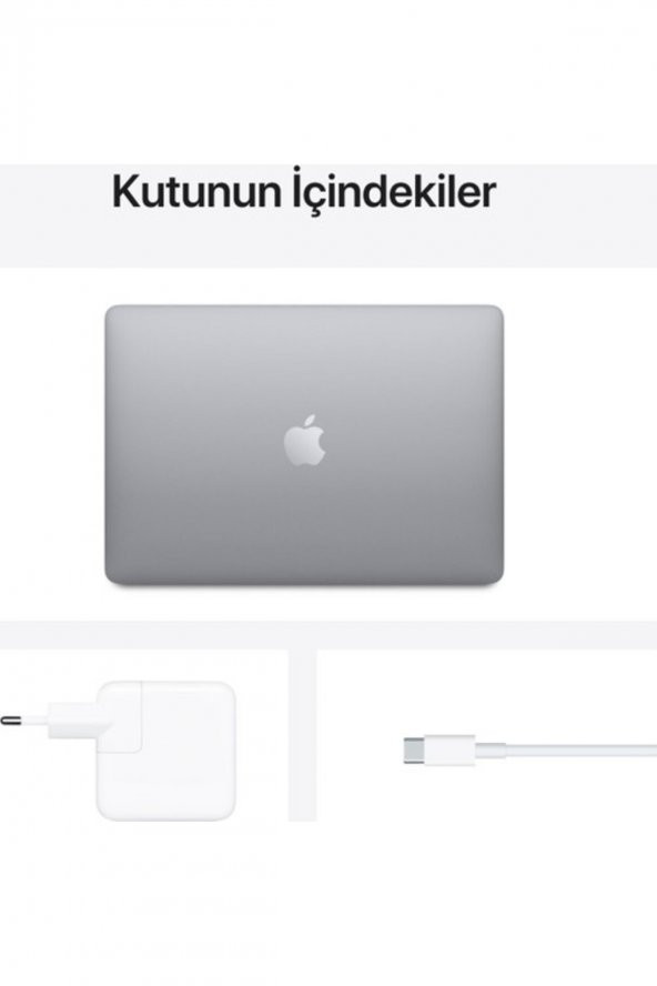 Apple Macbook Air M1 Çip 8gb 256gb Ssd Macos 13" Qhd Taşınabilir Bilgisayar Uzay Grisi Mgn63tu/a - 6