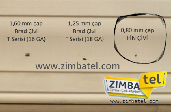 08x15 mm Başsız Pin Çivi (10.000 ad./1 kutu) AKD 0830 - 2