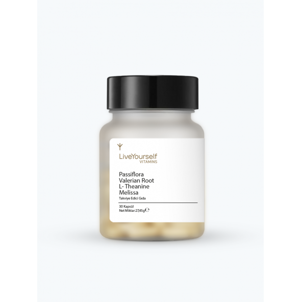 Liveyourself Passiflora Valerian Root L-Theanine Melissa