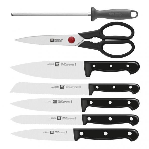 Zwilling 349310030 Twin Chef 2 Bambu Blok 8 Parça Bıçak Seti - 3