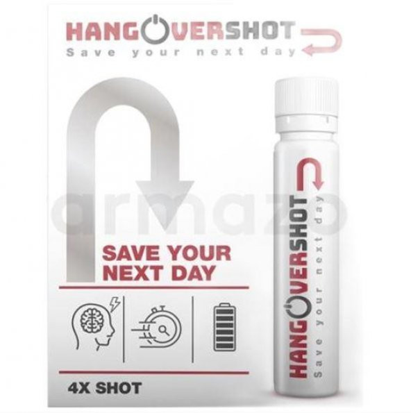 Hangovershot Save Your Next Day 25 ml x 4 Shot