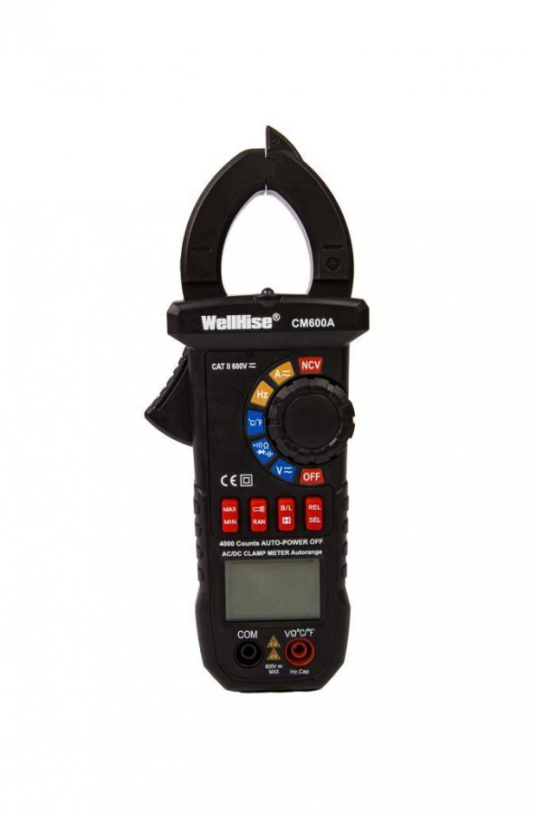 WellHise CM600A ACDC 600A Pensampermetre Ölçü Aleti 600 AMPER - 2